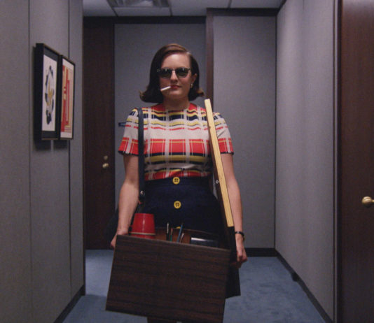 Elisabeth Moss as Peggy Olson in "Mad Men"