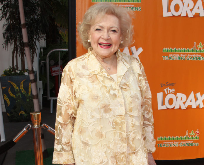 Betty White at the 