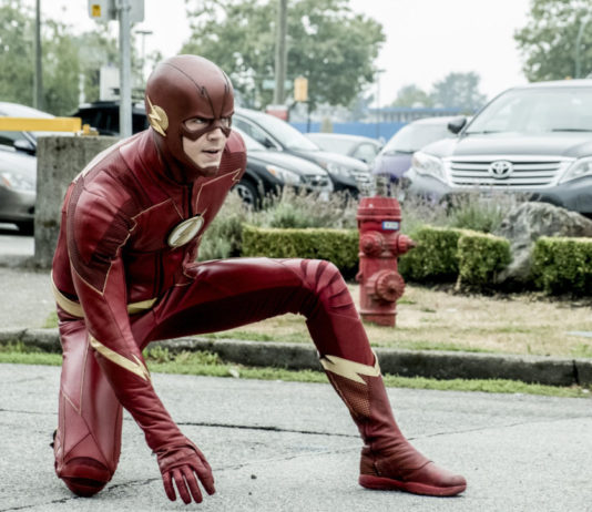 Grant Gustin in "The Flash"