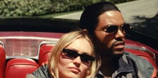 Lily-Rose Depp and The Weeknd in "The Idol"