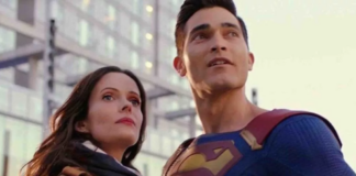 Tyler Hoechlin and Elizabeth Tulloch in "Superman & Lois"