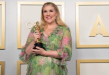 Emerald Fennell at the 93rd Oscars in 2021