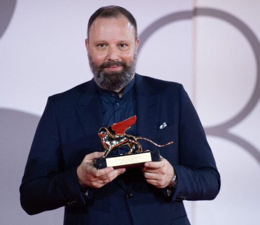 2023 Venice Film Festival: Yorgos Lanthimos’ “Poor Things” Collects Golden Lion Yorgos Lanthimos with the Golden Lion for Best Film for "Poor Things" during the Winners Red Carpet at the 80th Venice Film Festival in September 2023