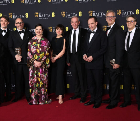 2025 BAFTA Awards: “Conclave” Takes Four Awards Home Best Film - Conclave. Isabella Rossellini, Ralph Fiennes, and Edward Berger at the 78th BAFTA British Academy Film Awards in February 2025